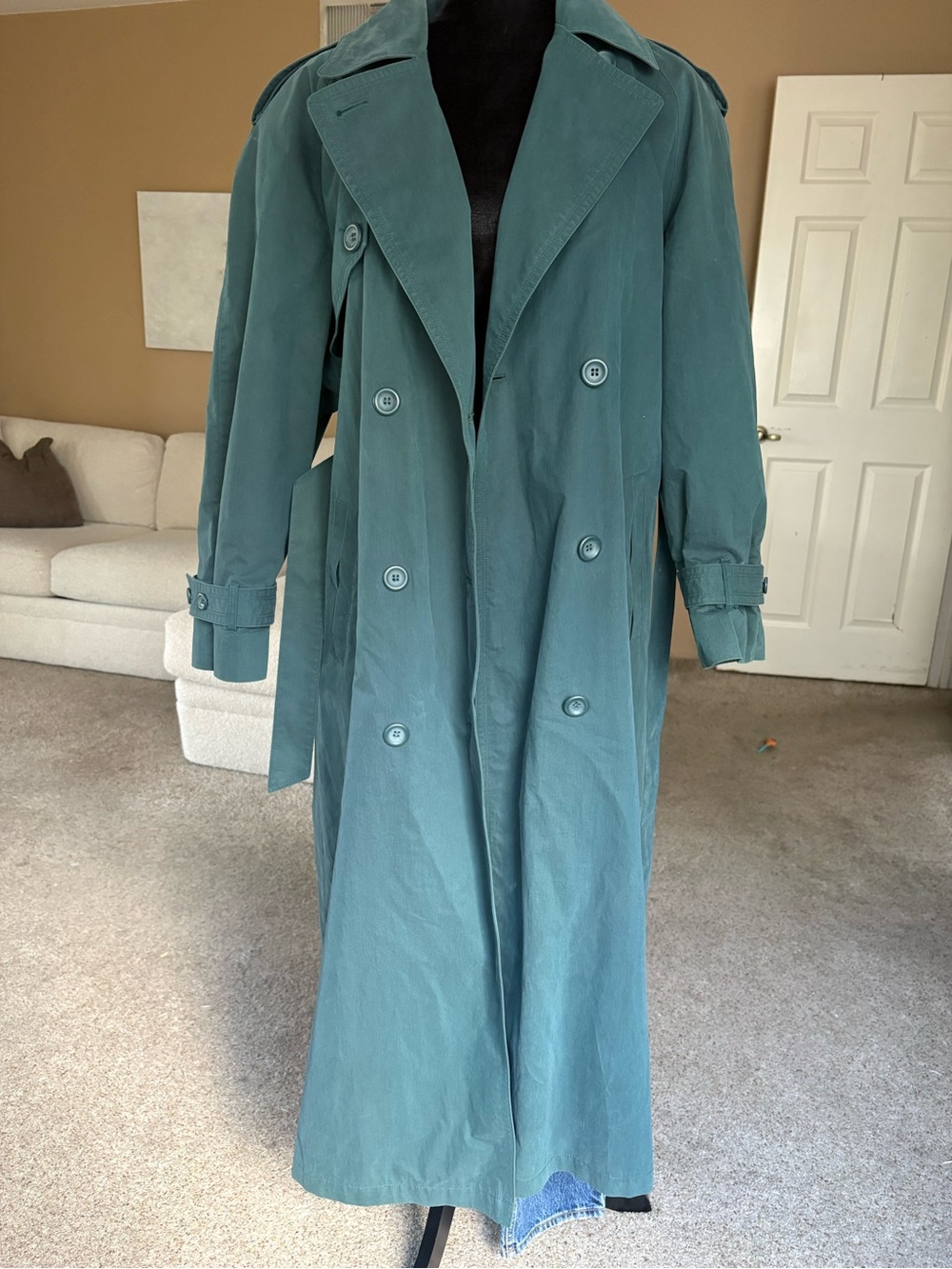 London Fog Trench Coat Size 10